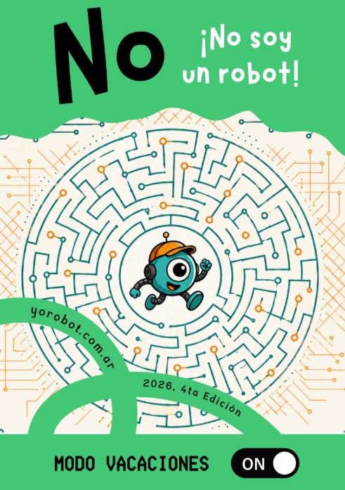 modo vacaciones Revista NO ¡No soy un robot! Edición vacaciones